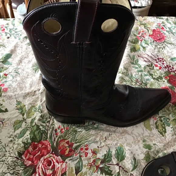 Mens Durango Cowboy Boots - Cowboy Time - Size 10 1/2 D - Nice Dress Boots - Picture 2 of 10